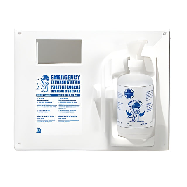 Single Eyewash Station with 500 mL Empty bottle
