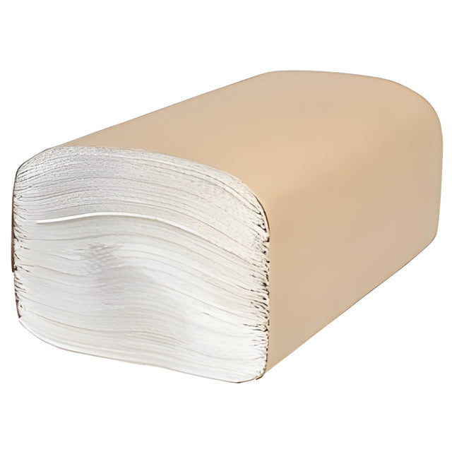 Single Fold Paper Towels, White- 250 Sheets x 16 Packs / Case