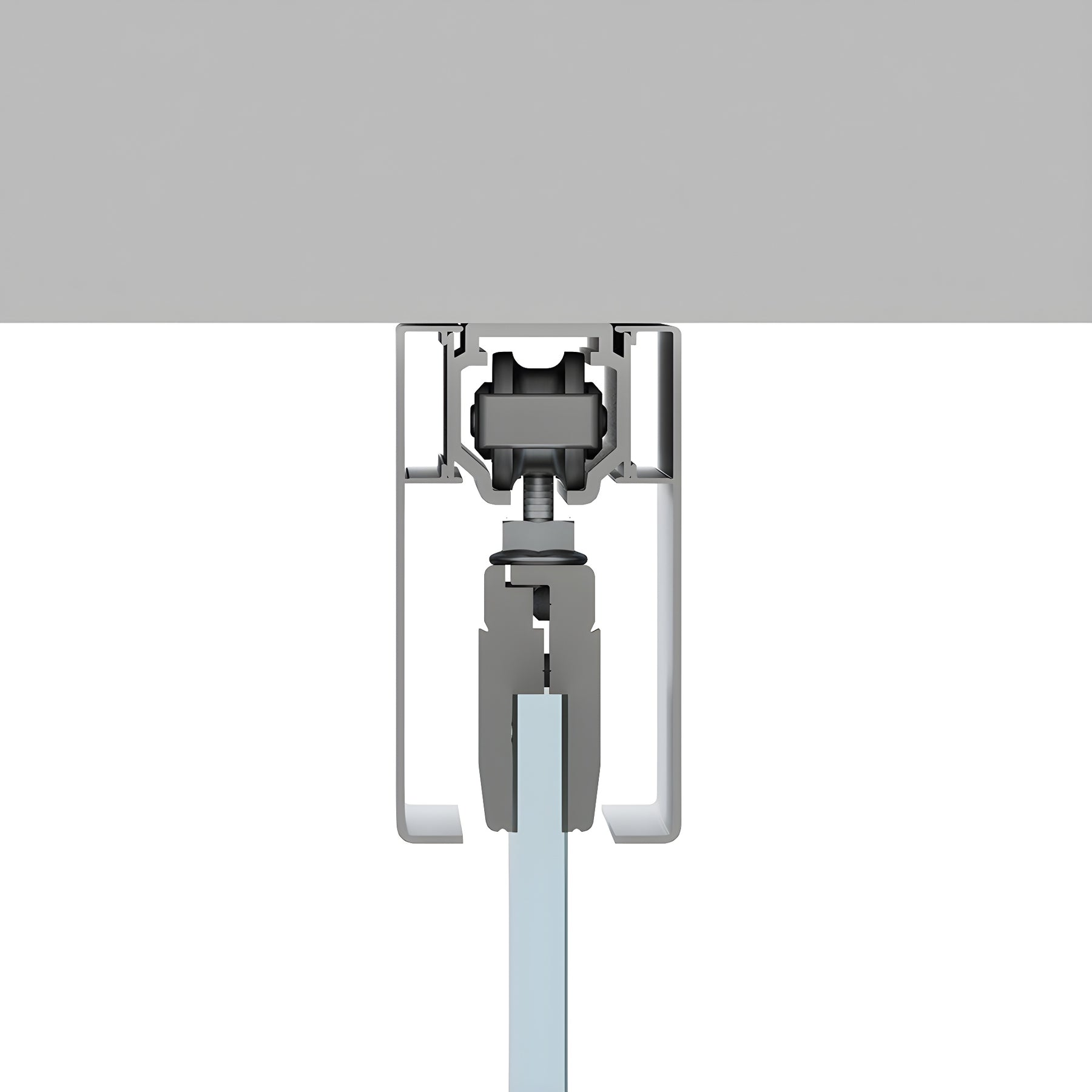 CRL50 Series Single Sliding Door Structural Ceiling Mount Kit