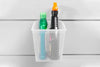 Grey PVC Slatwall Plastic Bin Kit – 12 Pieces | Comtrad - PVC slatwall plastic bin kit for compatible wall storage systems