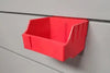 Grey PVC Slatwall Shelf & Basket Kit – 25 Pieces | Comtrad - PVC slatwall shelf and basket accessory kit for compatible wall storage systems