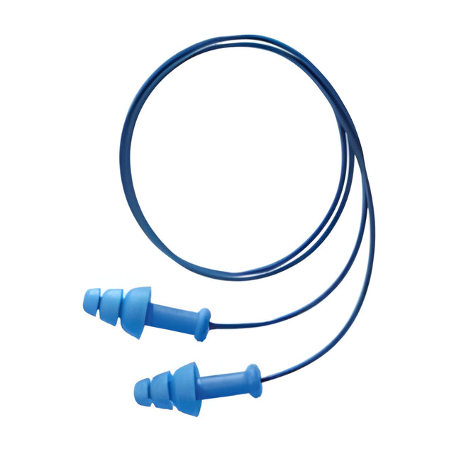 SmartFit Ear Plugs, Metal Detectable, Corded, One-Size – 100 Pairs/Box