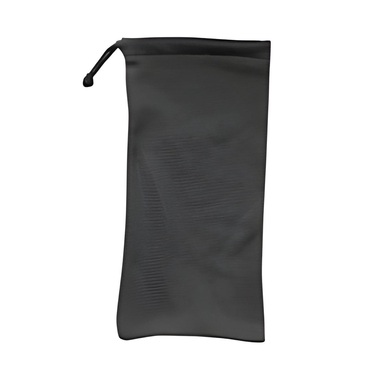 Spectacle Pouch, Black with Drawstrings- 1 Each