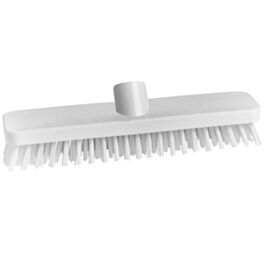 Spectra Colour-Coded Deck Scrub Brush, White, 10"- 1 Each