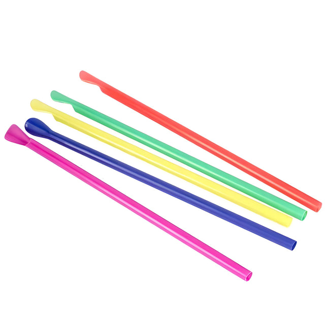 Spoon Straws, 8"- 200 x 12 Boxes