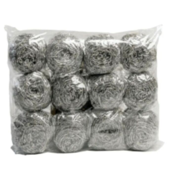 Stainless Steel Scrubbers, 50 gm- 12 / Box