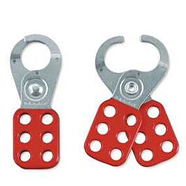 Steel Lockout Hasp, 1" (25mm) Steel Jaw Clearance- 1 Each
