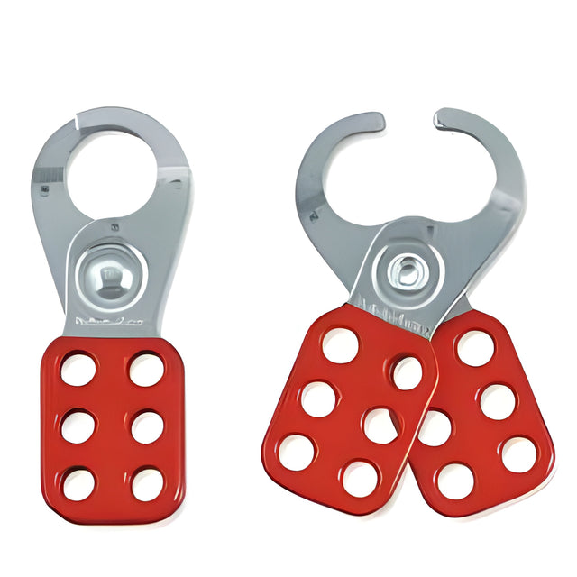 Steel Lockout Hasp, 1" (25mm) Steel Jaw Clearance
