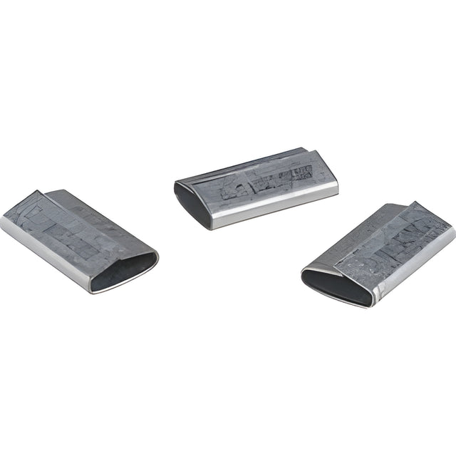 Steel Strapping Seals for Steel Strapping, Closed (Push), 1/2" – 2,000/Case