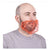 Stellar Beard Covers, Red, 18"- 100 Caps / Bag