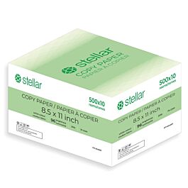 Stellar Copy Paper, White, 20lbs, 96 Bright, 8.5 x 11