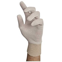 Stellar Cotton Insp. Gloves Knitwrist, Men's- 12 Pr / Bag