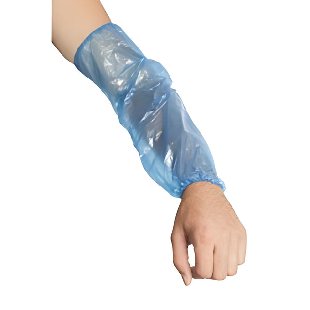 Stellar Disposable Poly Sleeves, Premium, Blue – 100/Bag