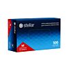 Stellar Extra Blue Nitrile Gloves, Medium - 100/ Box