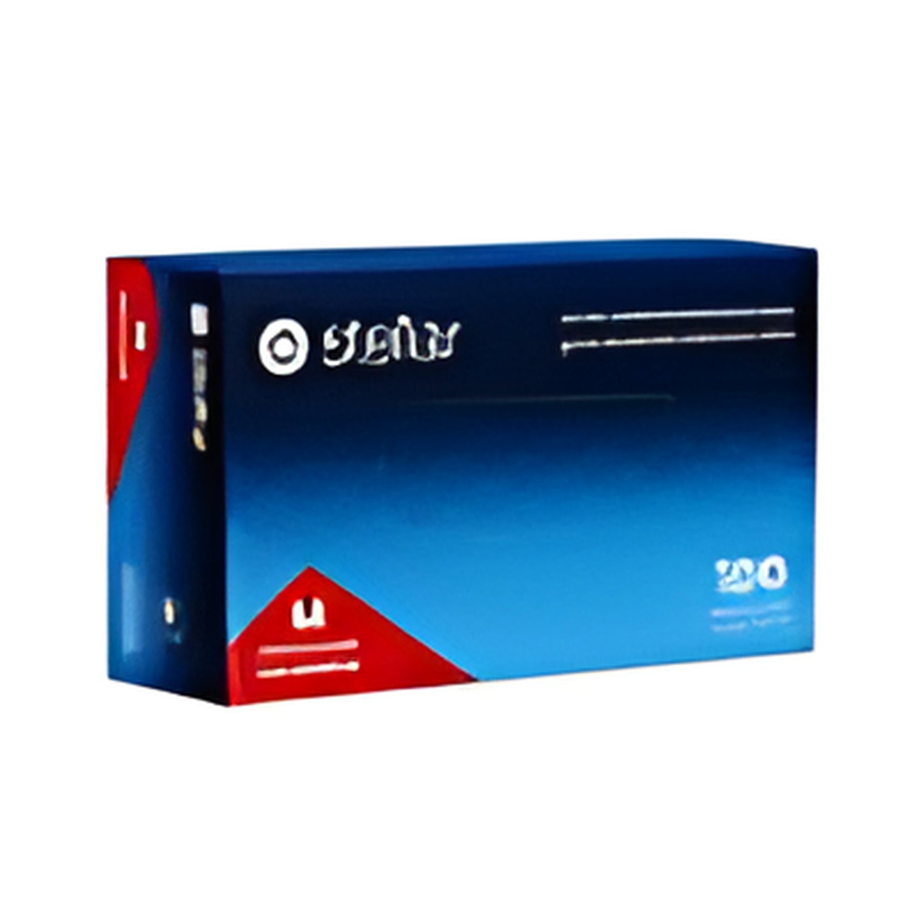 Stellar Extra Blue Nitrile Gloves, Medium - 100/ Box