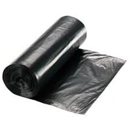 Stellar Garbage Bags, Coreless Roll, Black, X Strong, 42" x 48"- 25 / Roll x 6 Rolls / Case