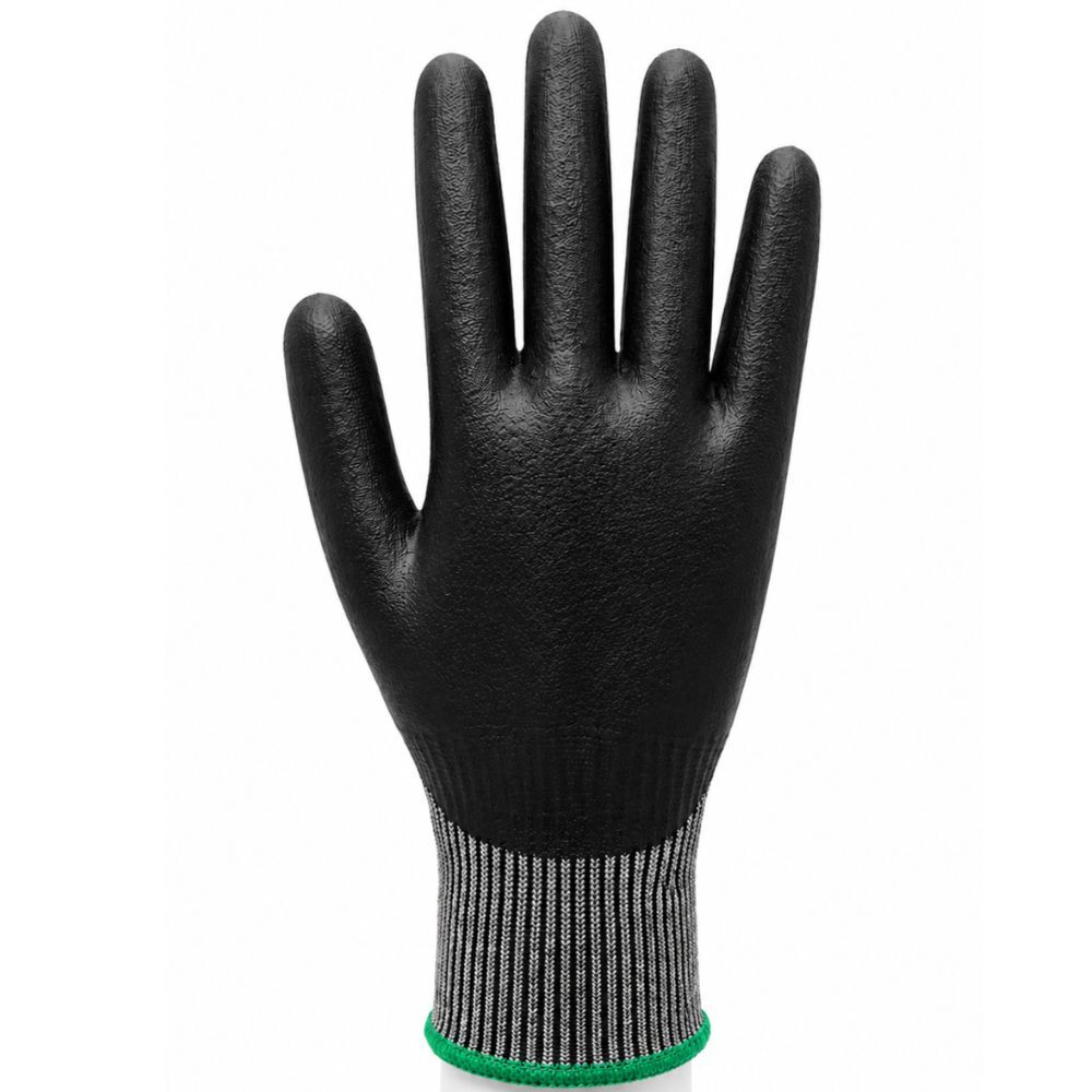 Stellar Grey Nitrile Coated Gloves, Cut Level A2, Abrasion Level 4, Large- 12 Pr / Bag