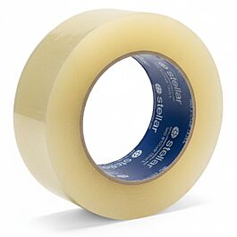 Stellar Hotmelt Carton Sealing Tape 48mm x 132m, 2.0 mil, Clear- 36 Rolls/ Case
