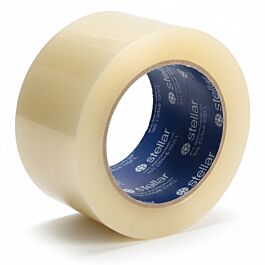 Stellar Hotmelt Carton Sealing Tape 72mm x 100m, Clear- 24 Rolls/ Case