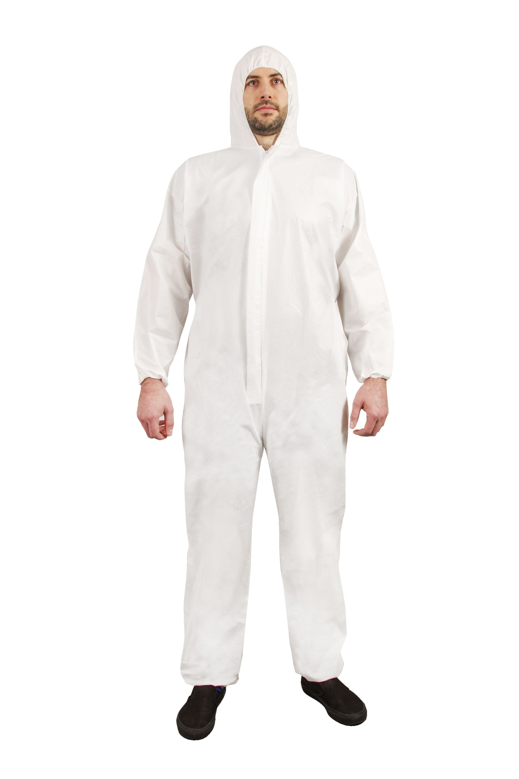 Stellar Microporous Coveralls w/ Hood, 4X-Large- 25 / Case