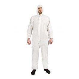 Stellar Microporous Coveralls w/ Hood, Small- 25 / Case