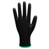 Stellar PU Coated Nylon Gloves, Black, Sz 07 (Small)- 12 Pr/ Bag