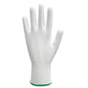 Stellar PU Coated Nylon Gloves, White, Sz 08 (Medium) - 12 Pr/ Bag