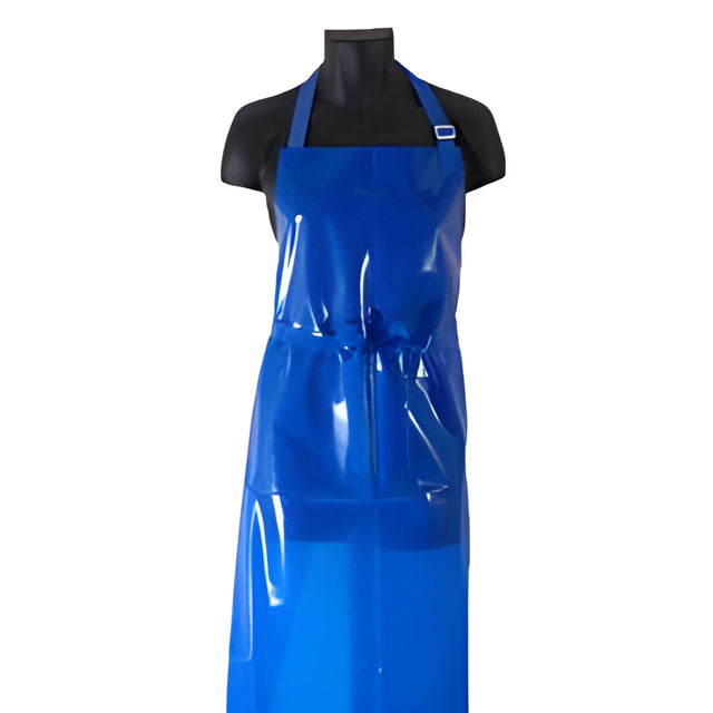 Stellar Polyurethane Apron, Adjustable, 35 x 45, Blue