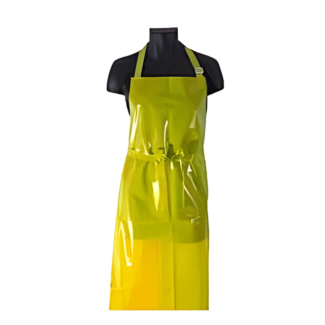 Stellar Polyurethane Apron, Adjustable, 35 x 45, Yellow