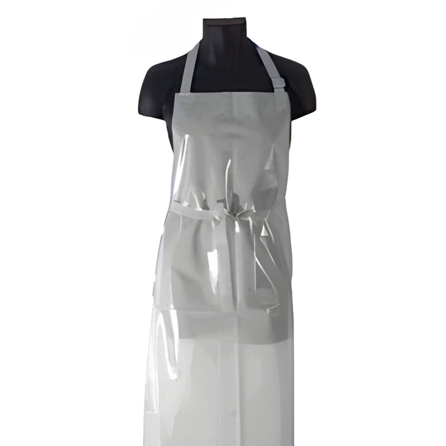 Stellar Polyurethane Apron, Adjustable, 35 x 50, White