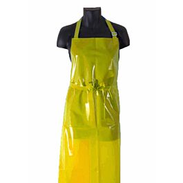 Stellar Polyurethane Apron, Adjustable, 35 x 50, Yellow- 1 Each