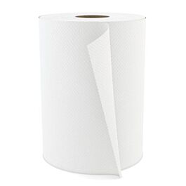 Stellar Roll Paper Towel, White, 8" x 600'- 12 Rolls / Case