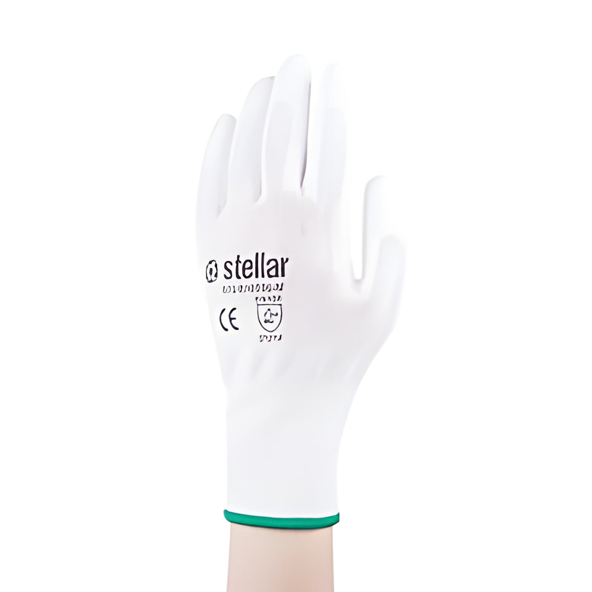 Stellar White PU Coated Gloves, (2X-Large) - 12 Pr / Bag