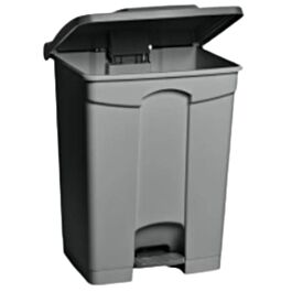 Step-On Waste Container, Grey, 45 L- 1 Each