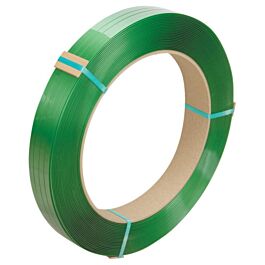 Strapping, Polyester, 1/2" Wide x 3380', Green, Manual Grade - 1 Each