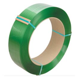 Strapping, Polyester, 5/8" Wide x 3500' , Green, Manual Grade - 1 Each