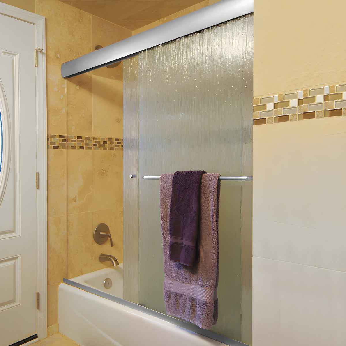 CRL Brite Anodized 60" x 72" Suite "EK" Series Shower Door Kit