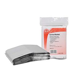 Survival Blanket, 213 x 132cm - 1 Ea