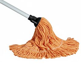Synthetic Yacht Mop, 10 oz, Orange, Detachable- 12 / Case