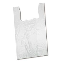 T- Shirt Bags- S5, White, 20 x 24- 1000 / Case