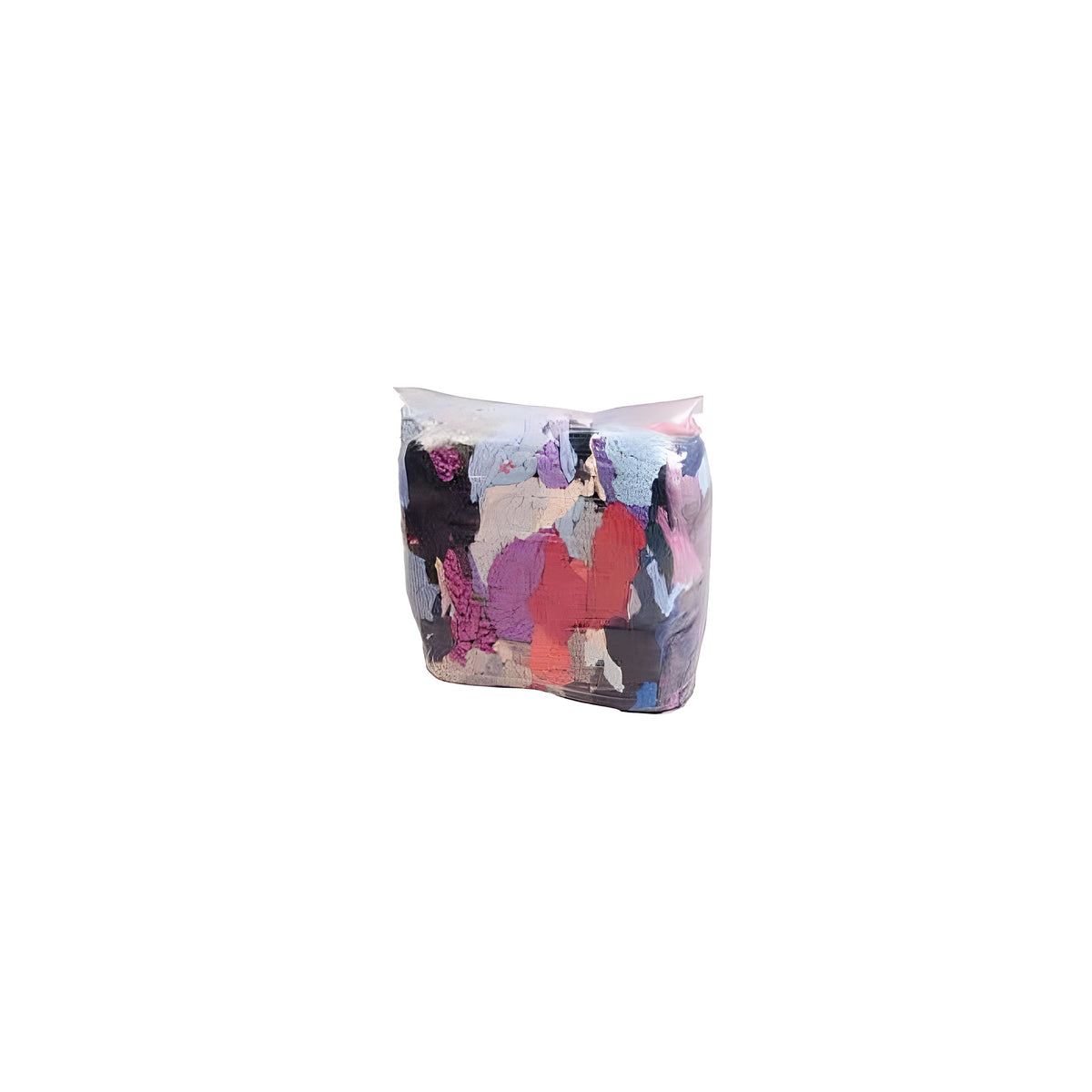 T-Shirt Rags, Coloured- 25lbs / Bag