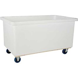 Tapered Wall Poly Box Truck, 25 CU Ft - 600 Lbs - White