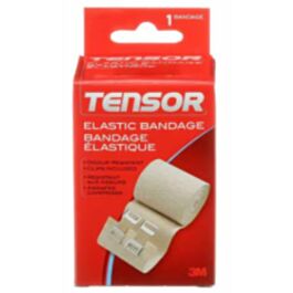 Tensor Brand Elastic Bandages, 7.6 cm x 3m - 1 Roll
