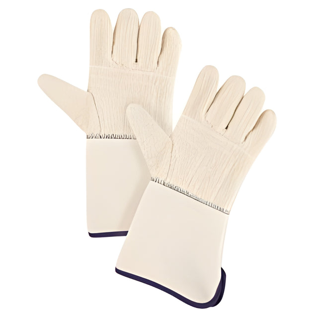 Terry Cloth Glove, Gauntlet Cuff, Men's, Medium – 12 Pairs/Bag