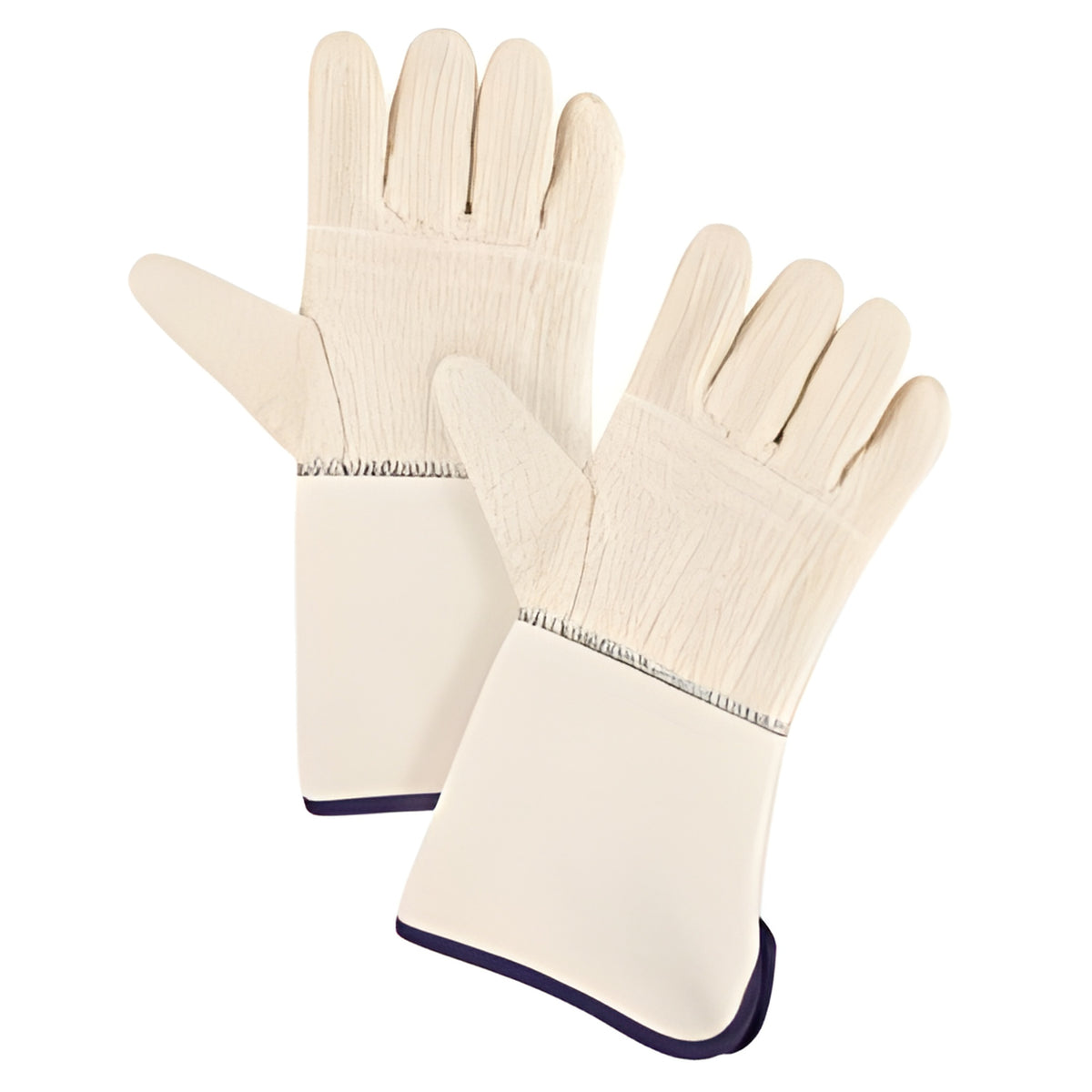Terry Cloth Glove, Gauntlet Cuff, Men's- 12 Pairs / Bag
