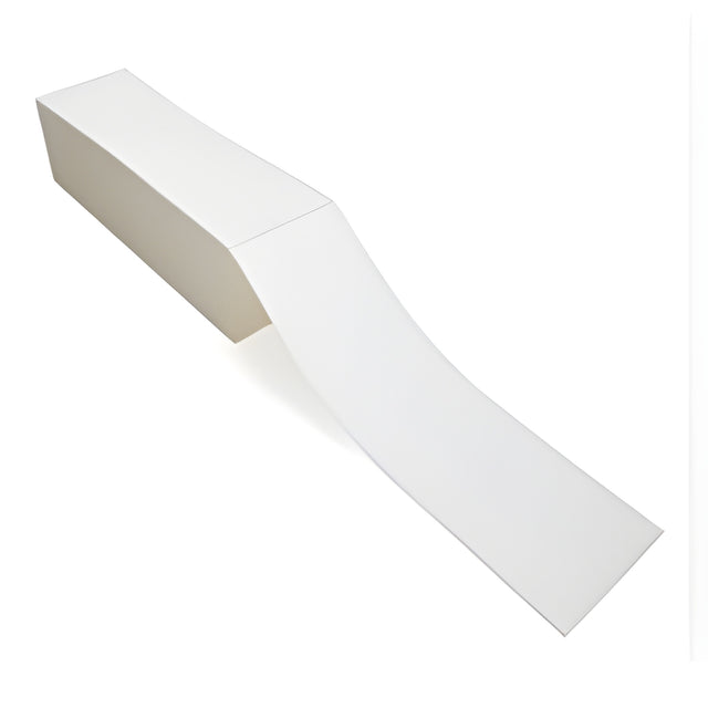Thermal Transfer Labels, 4" x 2", Fanfold- 6 Labels / Fold – 10,000 Labels/Case