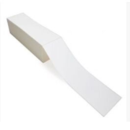 Thermal Transfer Labels, 4" x 6", Fanfold- 2 Labels / Fold, 4000 Labels / case
