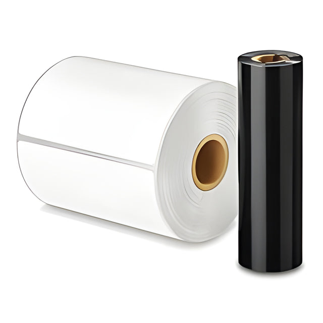 Thermal Transfer Ribbon for Zebra Printer, Premium, 110mm x 450m, Black – 24 Roll/Case