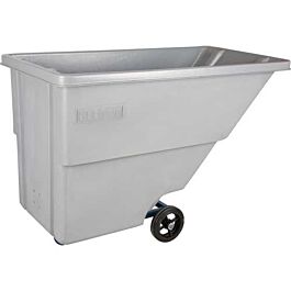Tilt Truck, Polyethylene, 1.1 cu. yd., 1250 lbs. Load Capacity