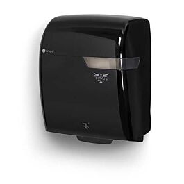 Titan Bold Electronic Hybrid Roll Towel Dispenser, Black - 1 Each
